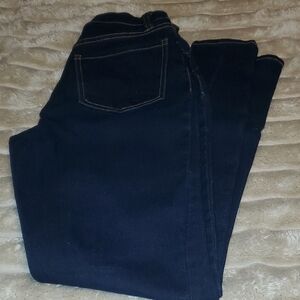 No Boundaries Women's Navy Blue Stretchy Skinny Jeans